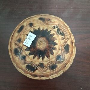 Peruvian Hand Carved Gourd